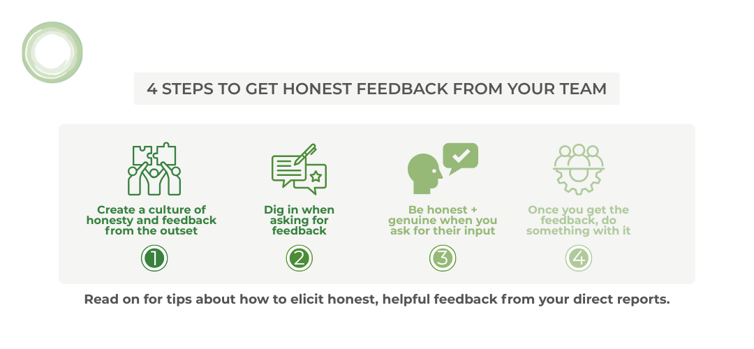  4 Steps to Get Honest Feedback from Your Team