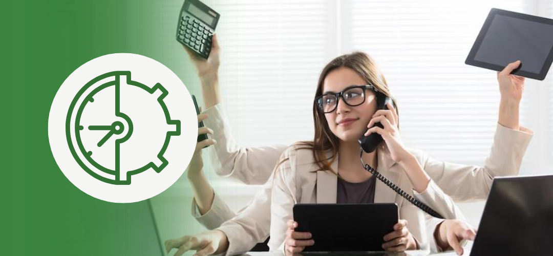 "How To Manage A Remote Team + Keep Everyone Happy" Global team connection concept showing paper-cut figures holding hands around Earth, symbolizing remote team collaboration and employee engagement.