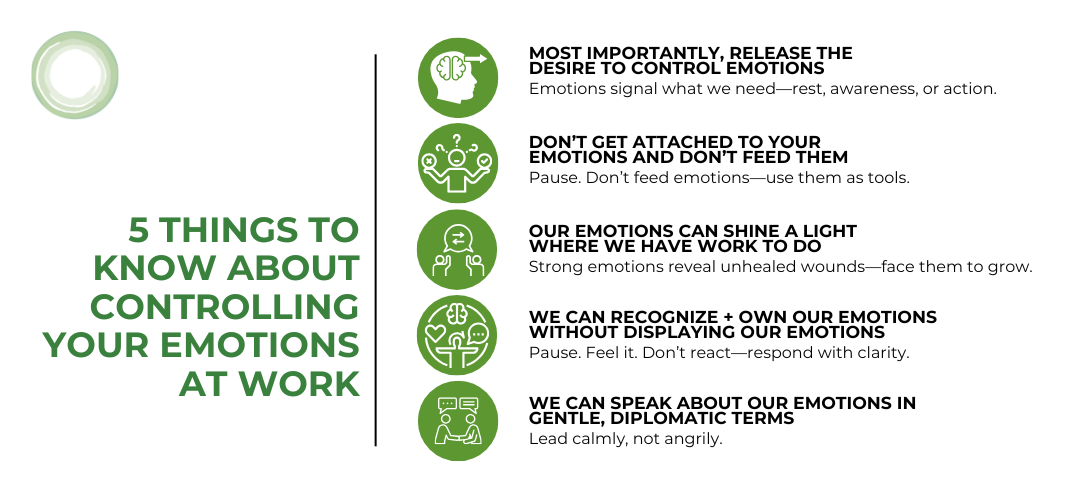 5 Things to Know About Controlling Your Emotions at Work