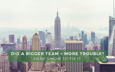 Did a bigger team = more trouble? Here’s how to fix it