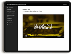 The Leader's Playlist Masterclass